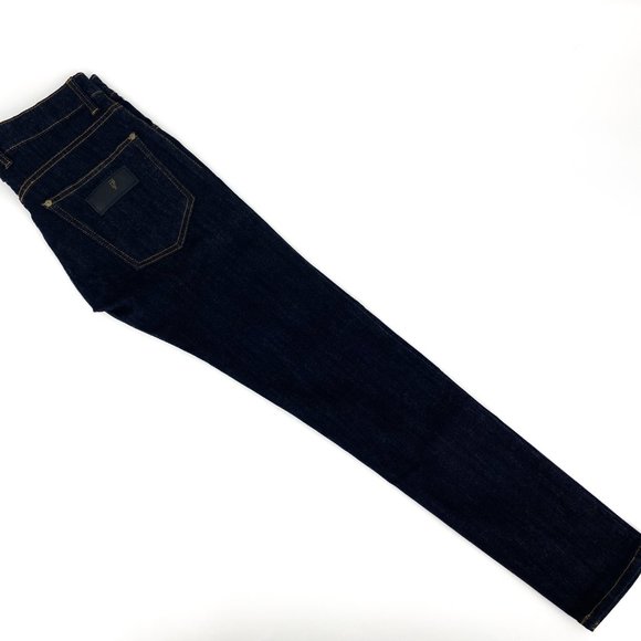 RARE APRIL 77 RECORDS Raw Denim Skinny Jeans - Picture 4 of 16